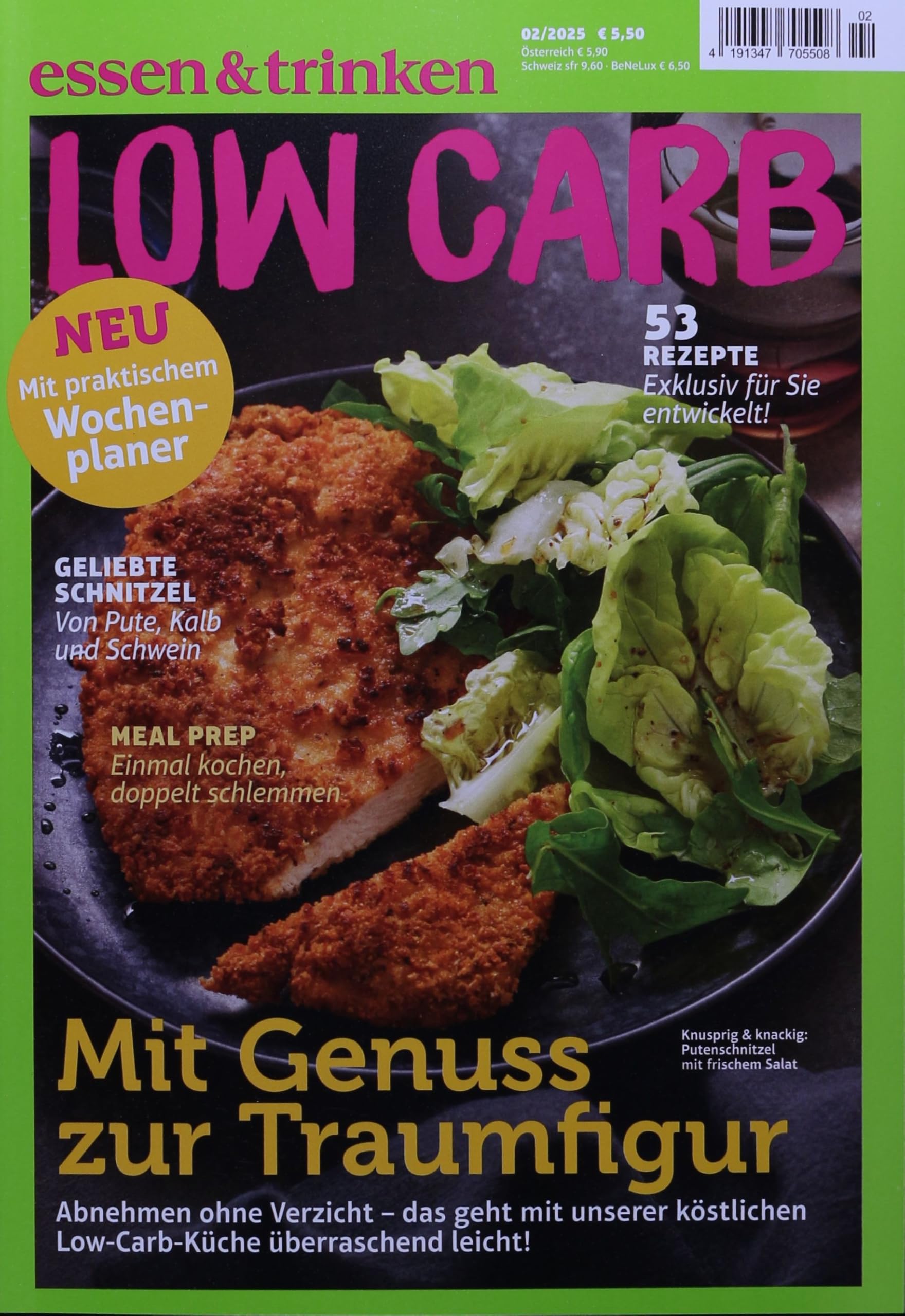 Essen & Trinken Low Carb 2/2025 "Mit Genuss zur Traumfigur" Cooking & Enjoying