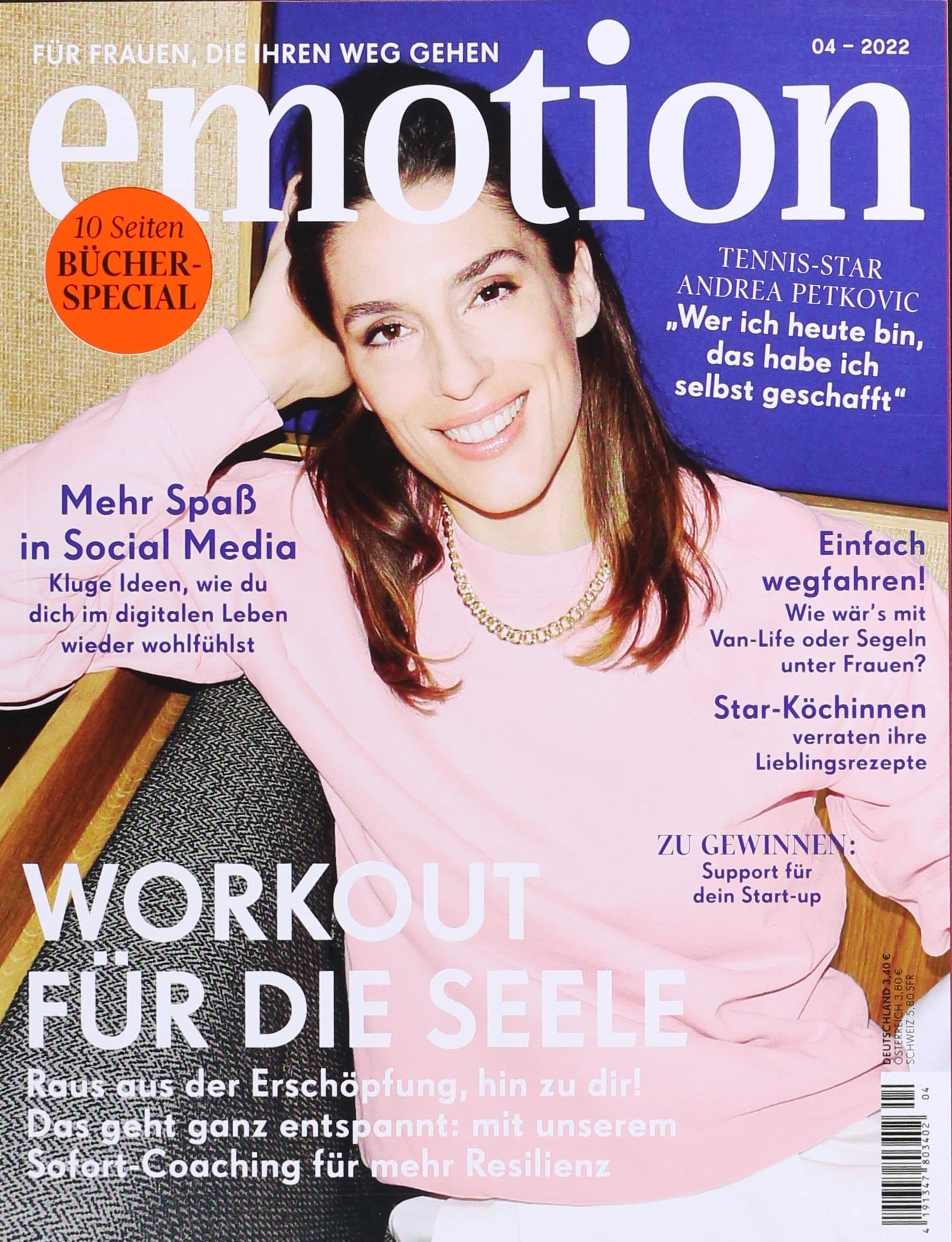 Emotion Pocket 4/2022 "Workout für die Seele" Contemporary literature