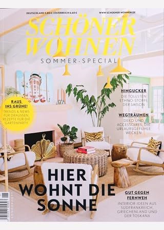 Schöner Wohnen Sonderheft 1/2021 "Sommer Special 2021 - Hier wohnt die Sonne" Living & Furnishing