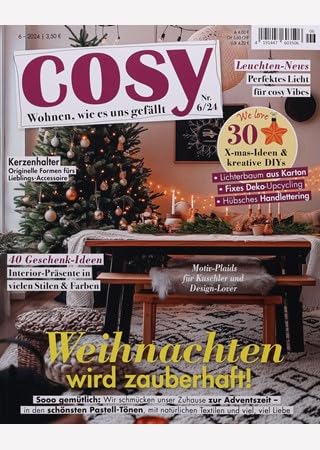 COSY 6/2024 "Weihnachten wird zauberhaft!" Living & Furnishing