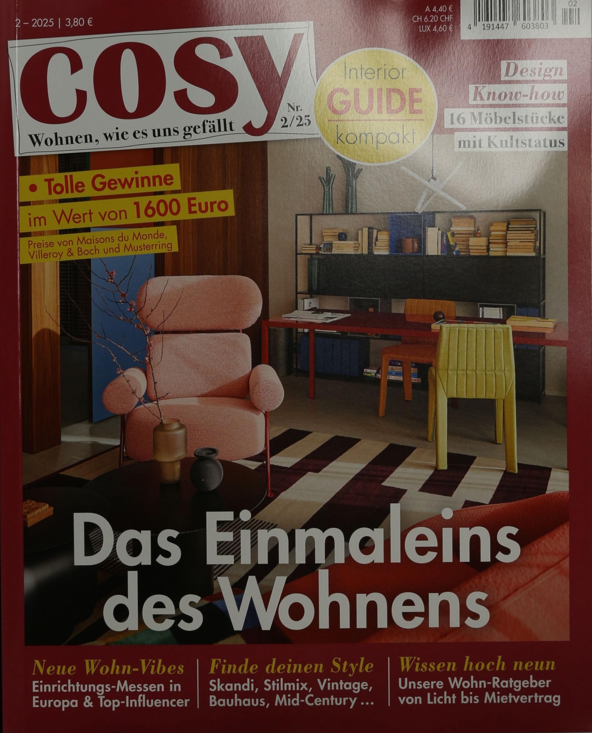 COSY 2/2025 "Das Einmaleins des Wohnens" book