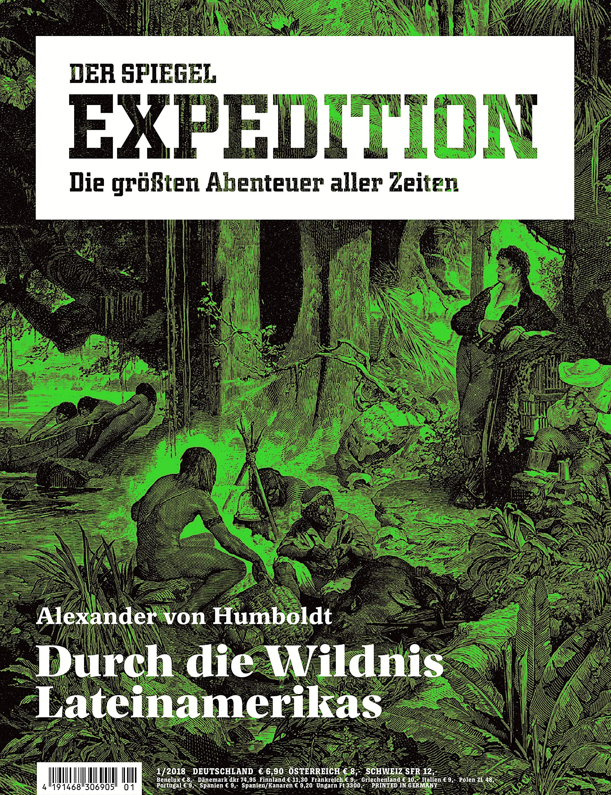 Spiegel Expedition 1/2018 "Durch die Wildnis Lateinamerikas" Books