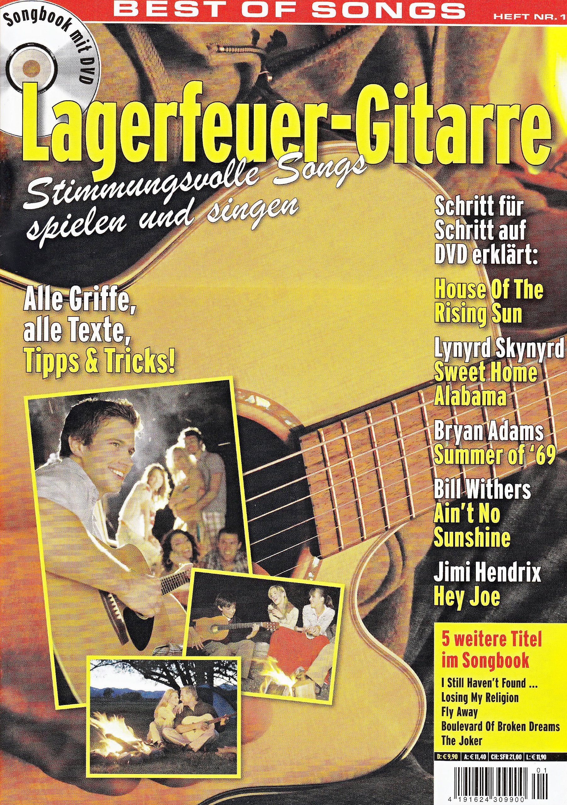Lagerfeuer-Gitarre - Best of Songs (+Begleitheft) Films