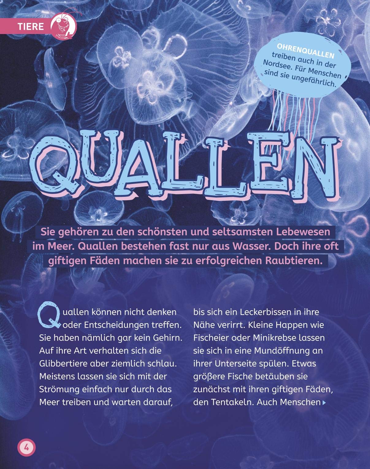 GEOlino Mini 7/2019 "Wunderbar, Quallen!" Young adult books