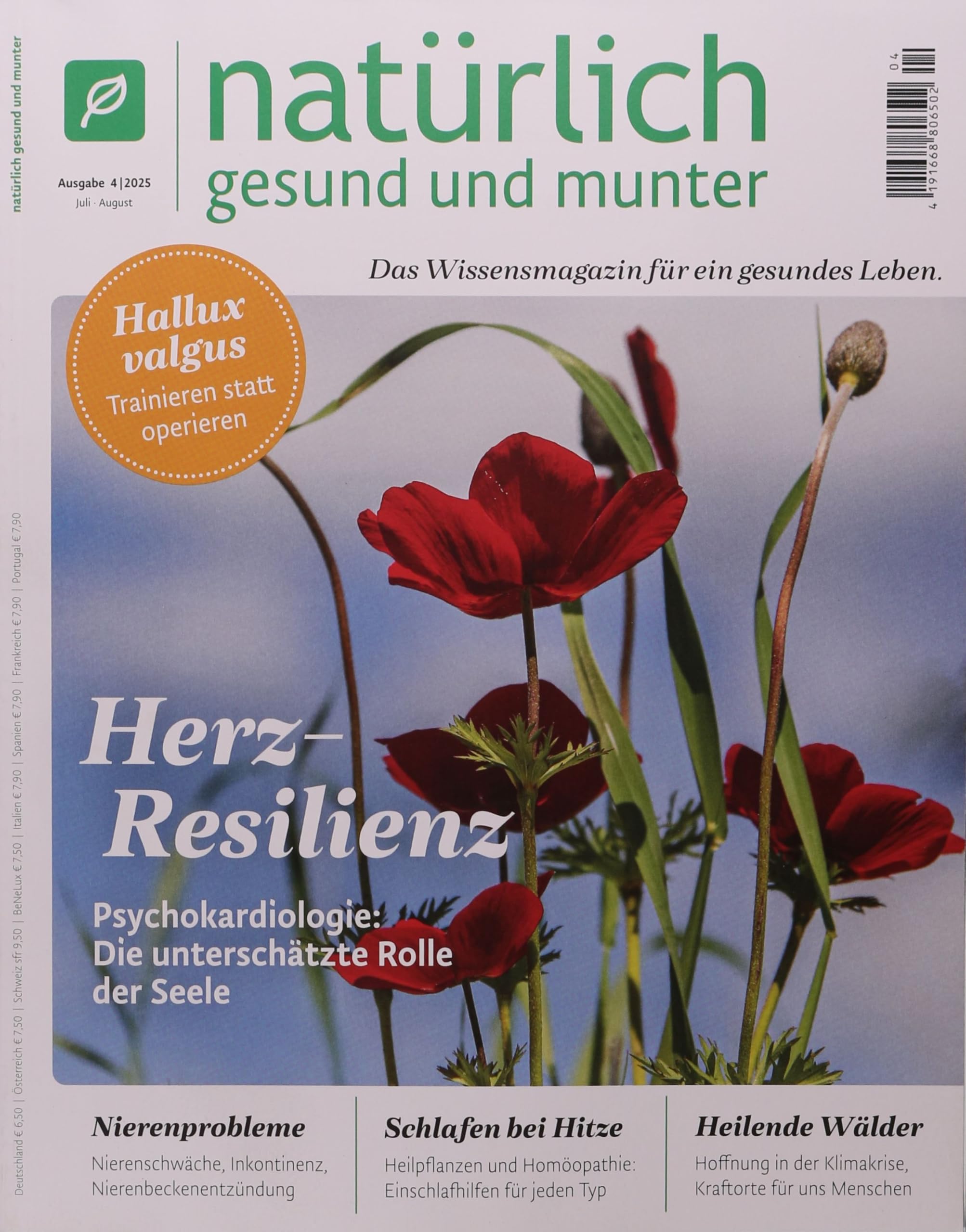natürlich gesund und munt 4/2025 "Herz-Resilienz" Books