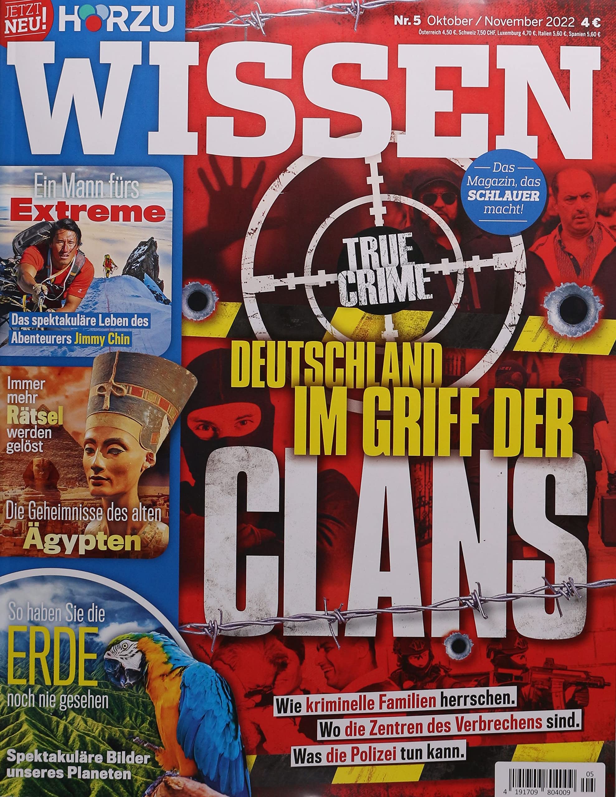 Hörzu Wissen 5/2022 "Deutschland im Griff der Clans" Hobbies & Crafts