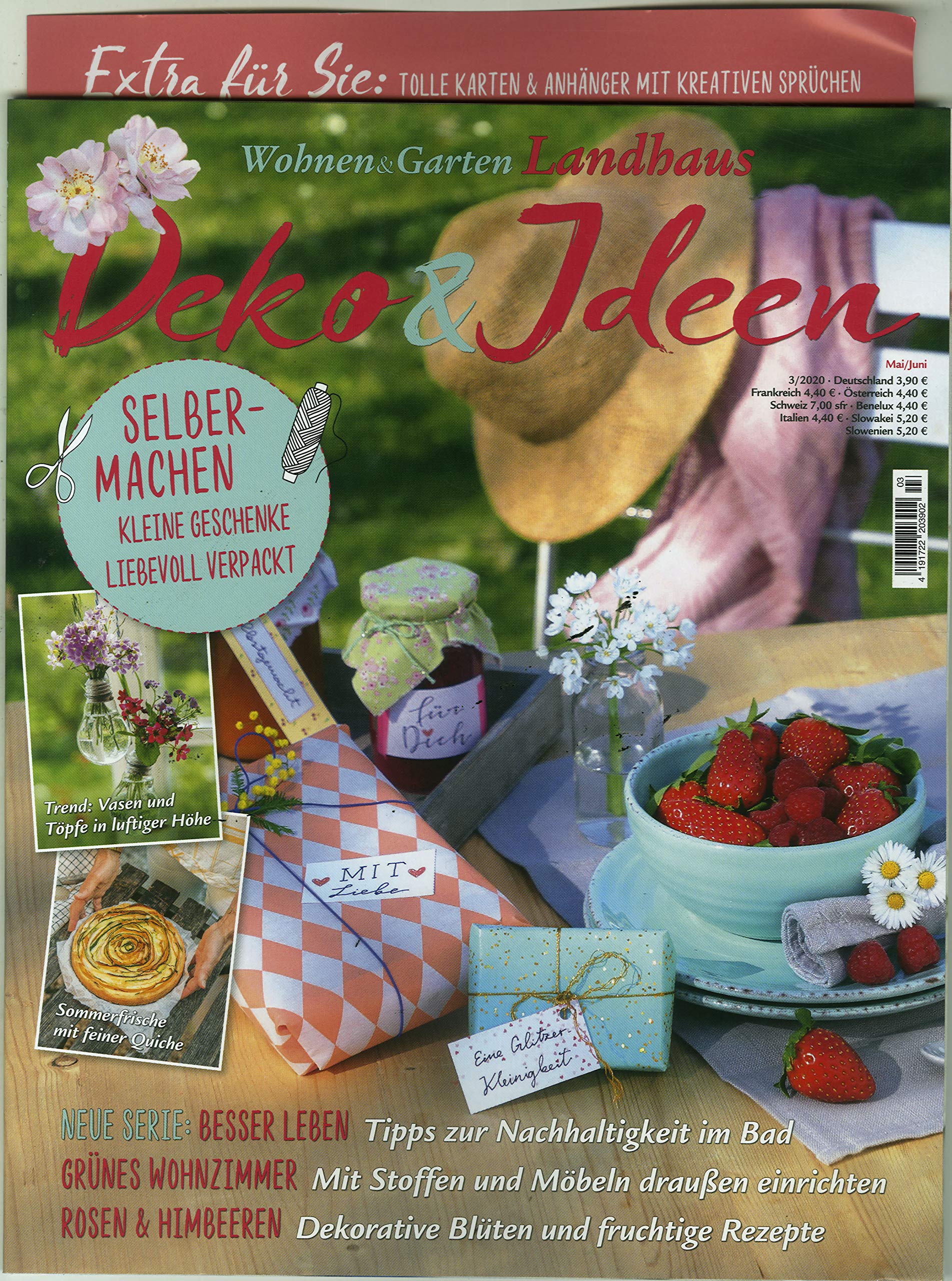 Wohnen & Garten Landhaus 3/2020 "Selber-machen kleine Geschenke" Books