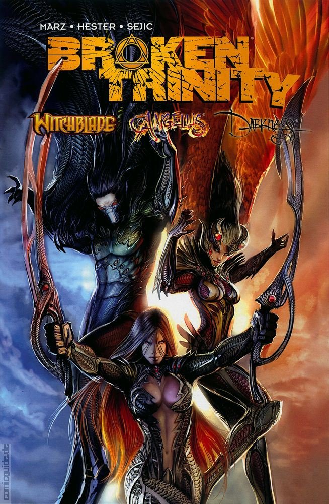 Broken Trinity - Witchblade Angelus Darkness von Ro... Book Books