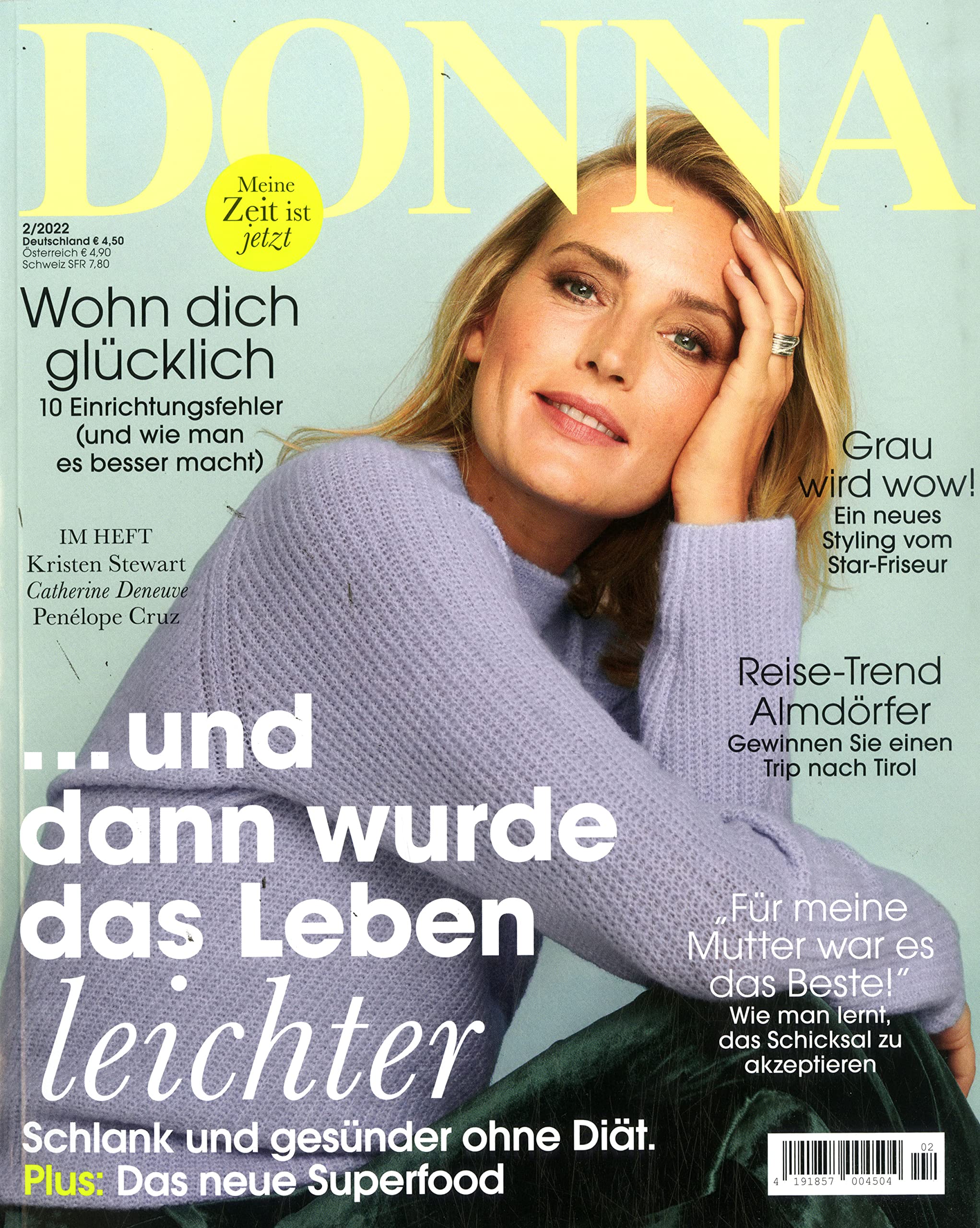 Donna 2/2022 "...und dann wurde das Leben leichter" Lifestyle
