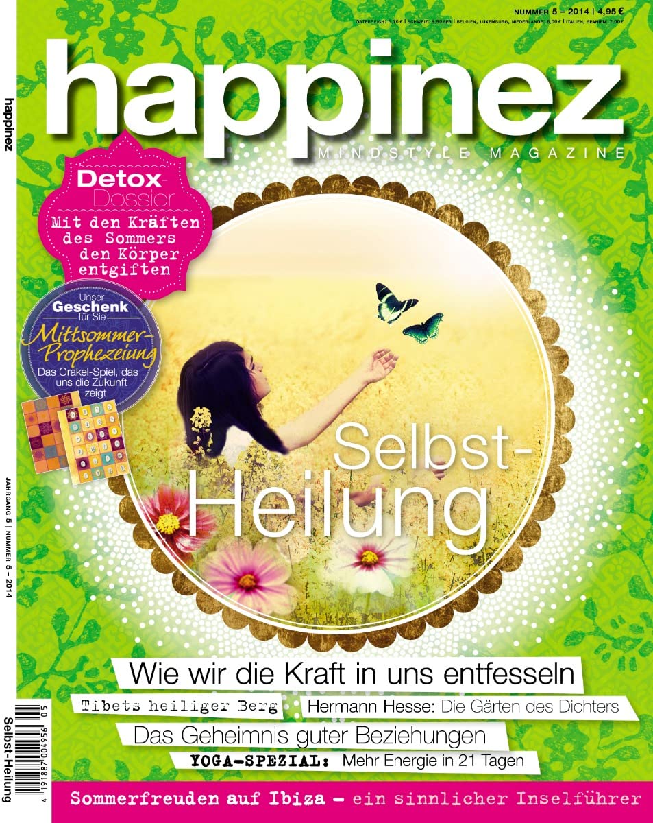 Product Image: Happinez 5/2014 "Selbst-Heilung"