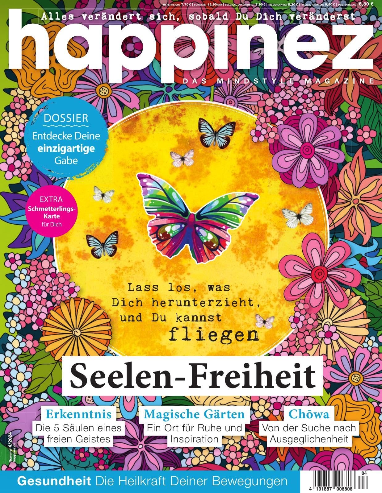 Happinez 4/2024 "Seelen-Freiheit" Contemporary literature