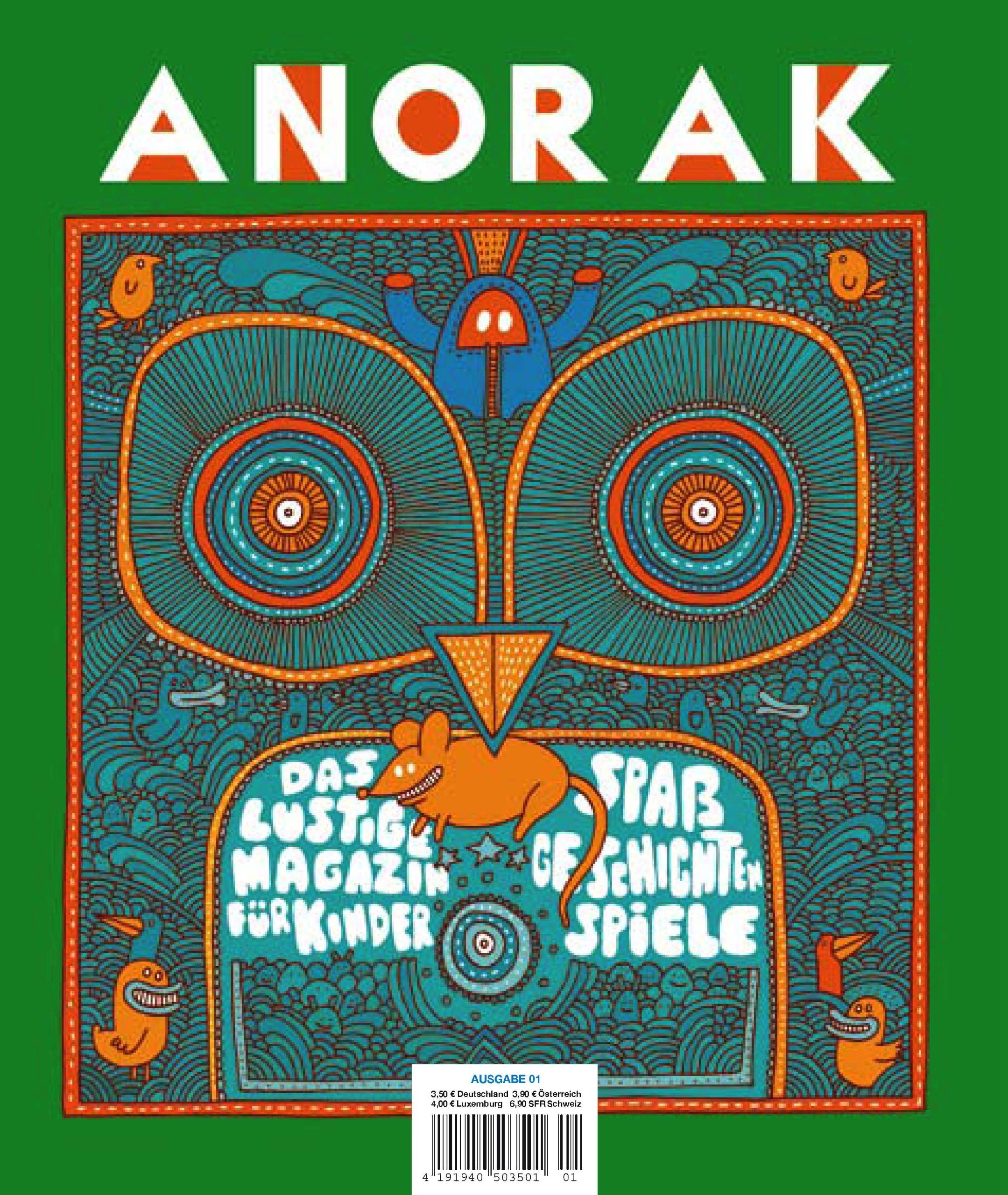 ANORAK Magazin Deutschland Books