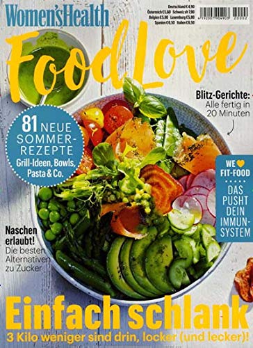 Women's Health FOODLOVE 2/2020 "Einfach Schlank" Lifestyle