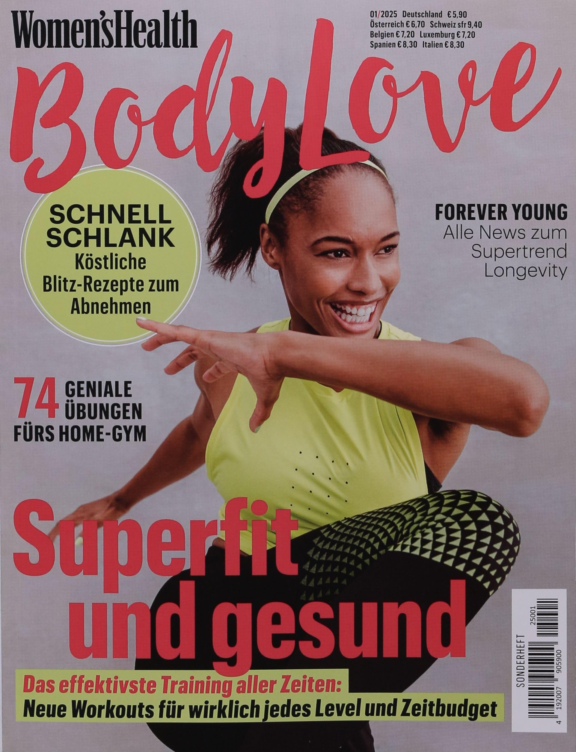 Women's Health Body/Food 1/2025 "Superfit und gesund" Lifestyle