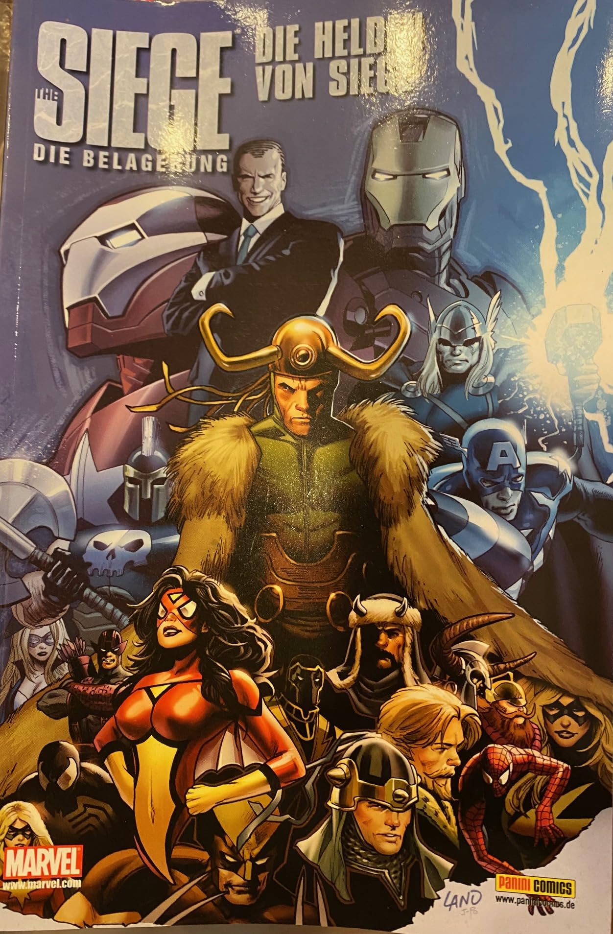 The Siege- Die Belagerung Sonderband: Die Helden von Siege (2011, Panini) Books