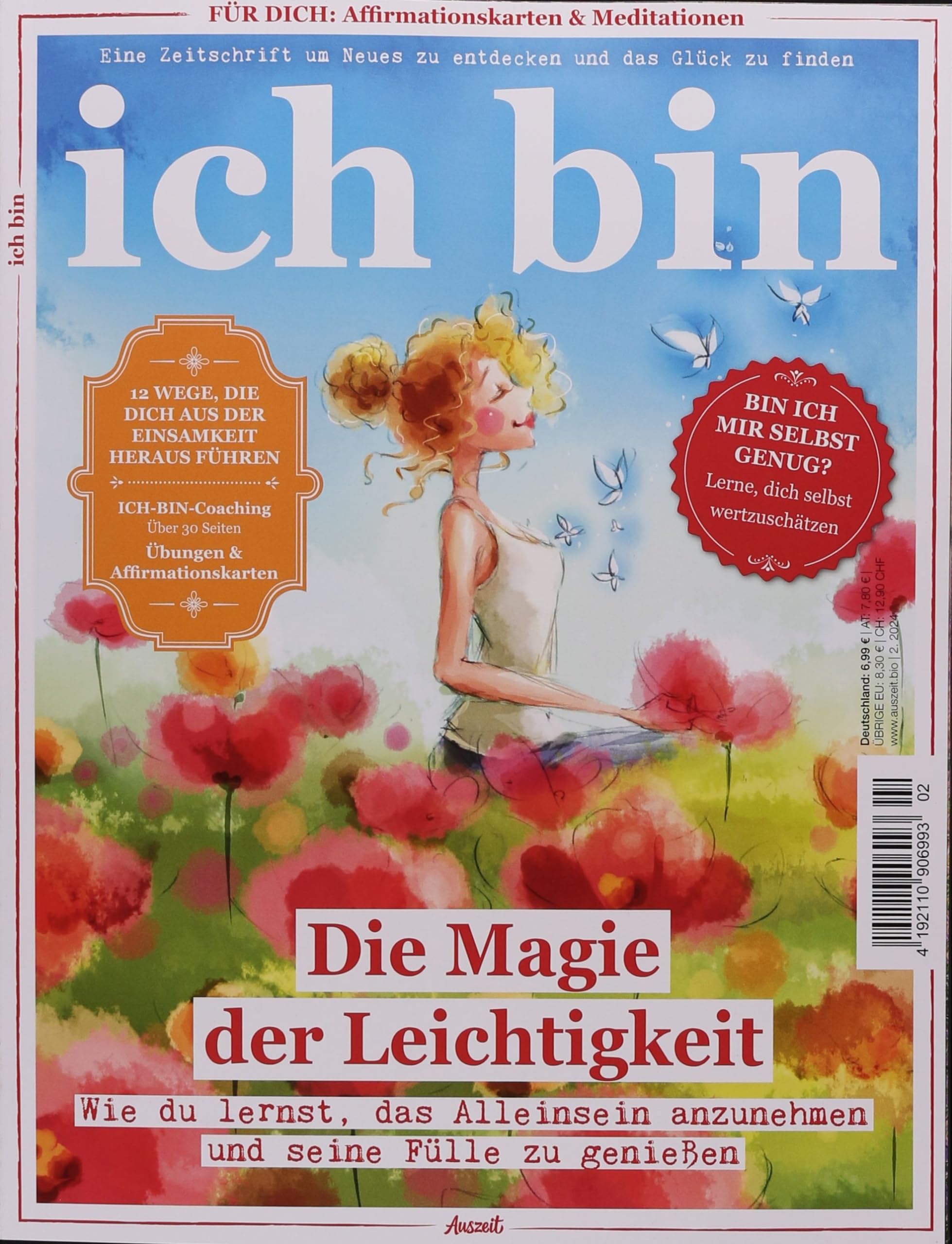 ICH BIN 2/2024 "mit Affirmationskarten" Contemporary literature Books