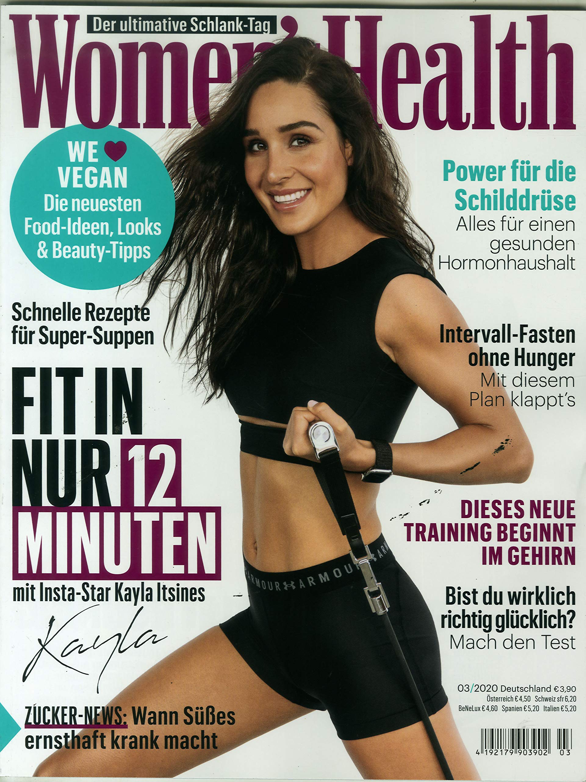 Women's Health 3/2020 "Fit in nur 12 Minuten" Books