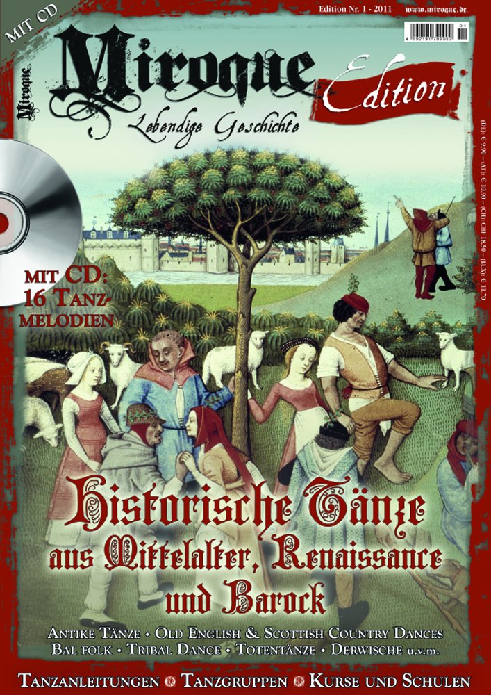Miroque Edition I: Historische Tänze aus Mittelalter, Renaissance und Barock inkl. CD mit 16 Tanzmelodien Books