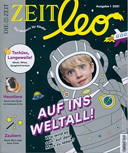 ZEIT LEO 1/2021 "Auf ins Weltall!" Young adult books
