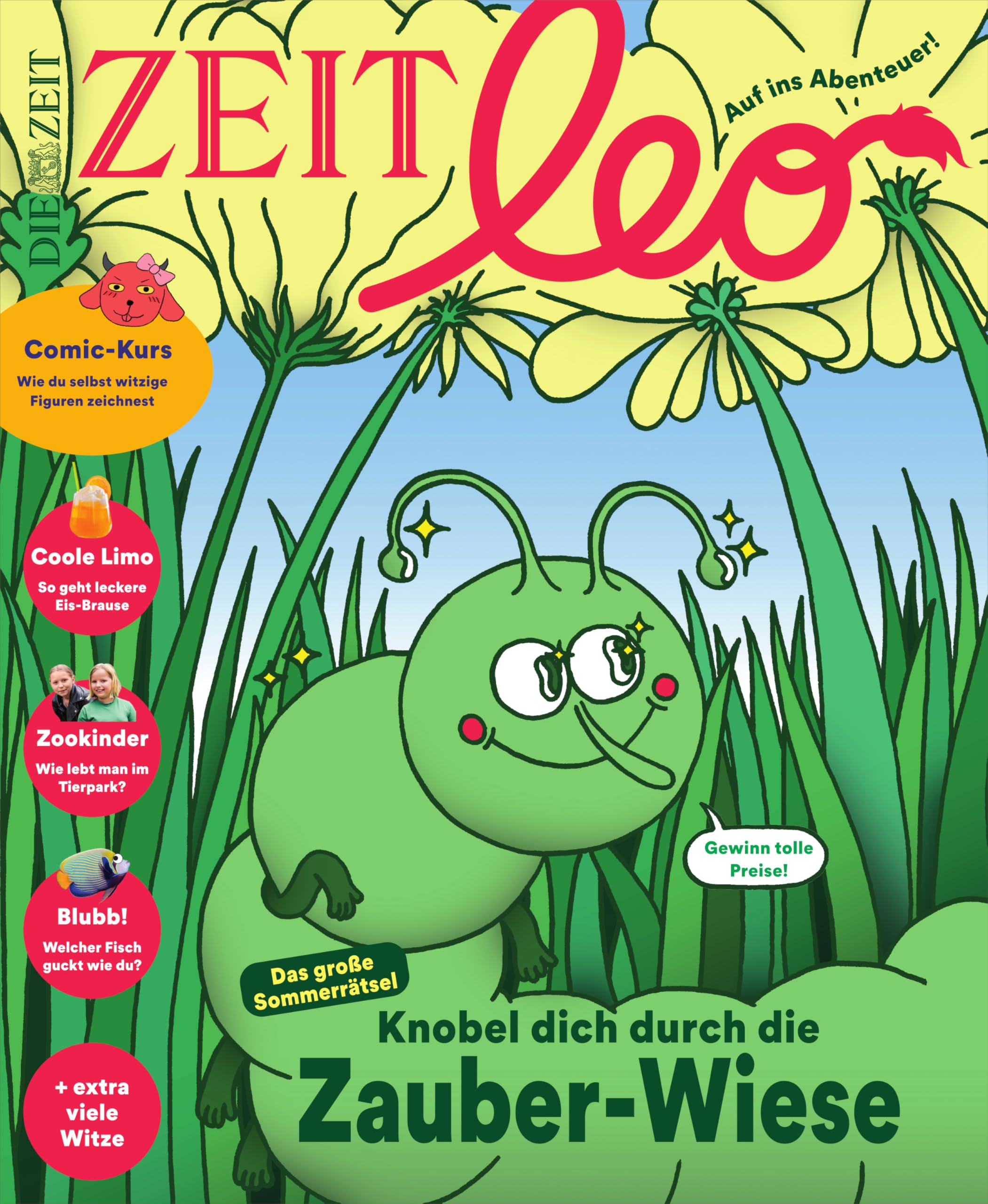 ZEIT LEO 4/2025 " Knobel dich durch die Zauber-Wiese" Books