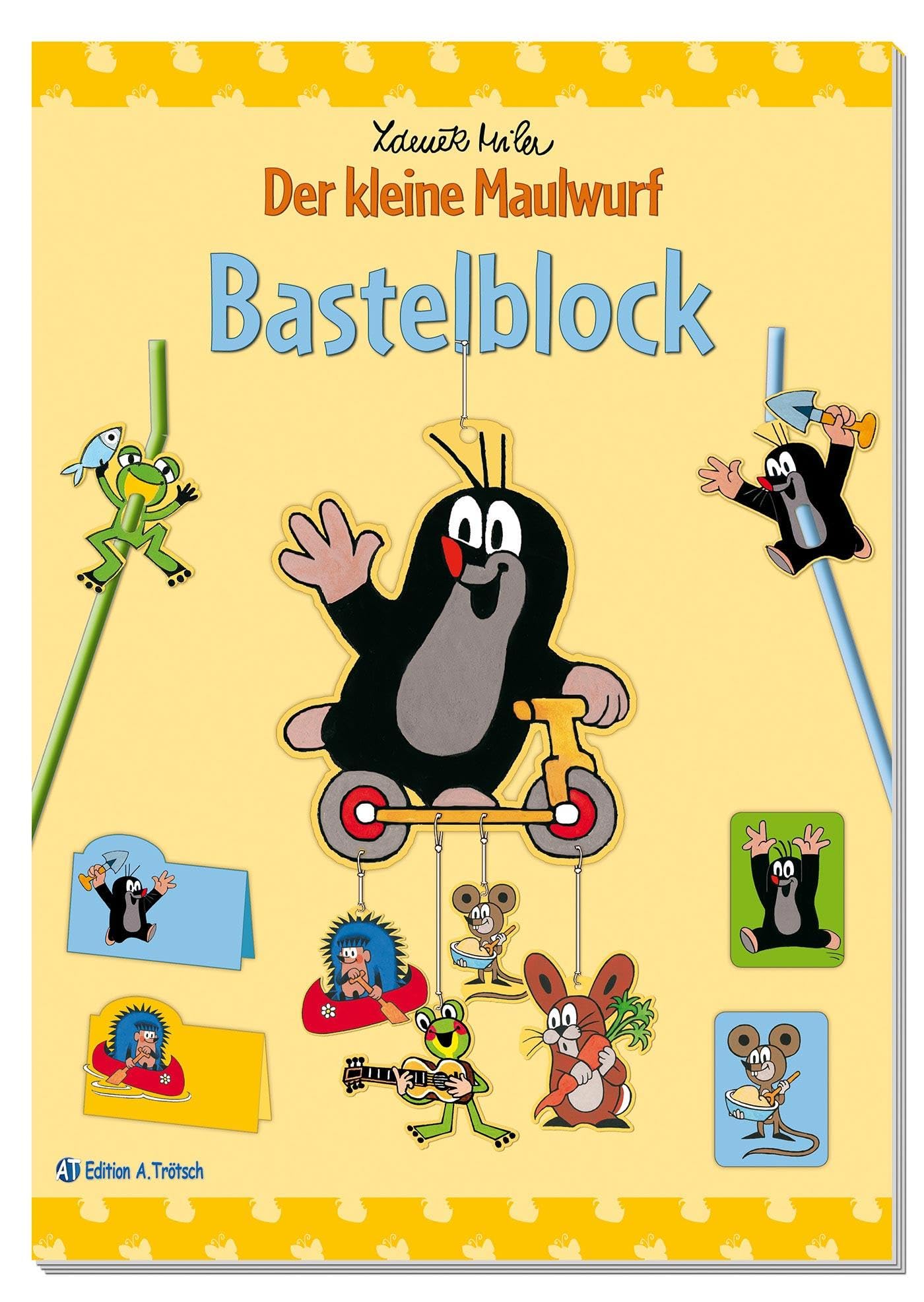 Bastelblock "Der kleine Maulwurf" Leisure, Home & Garden