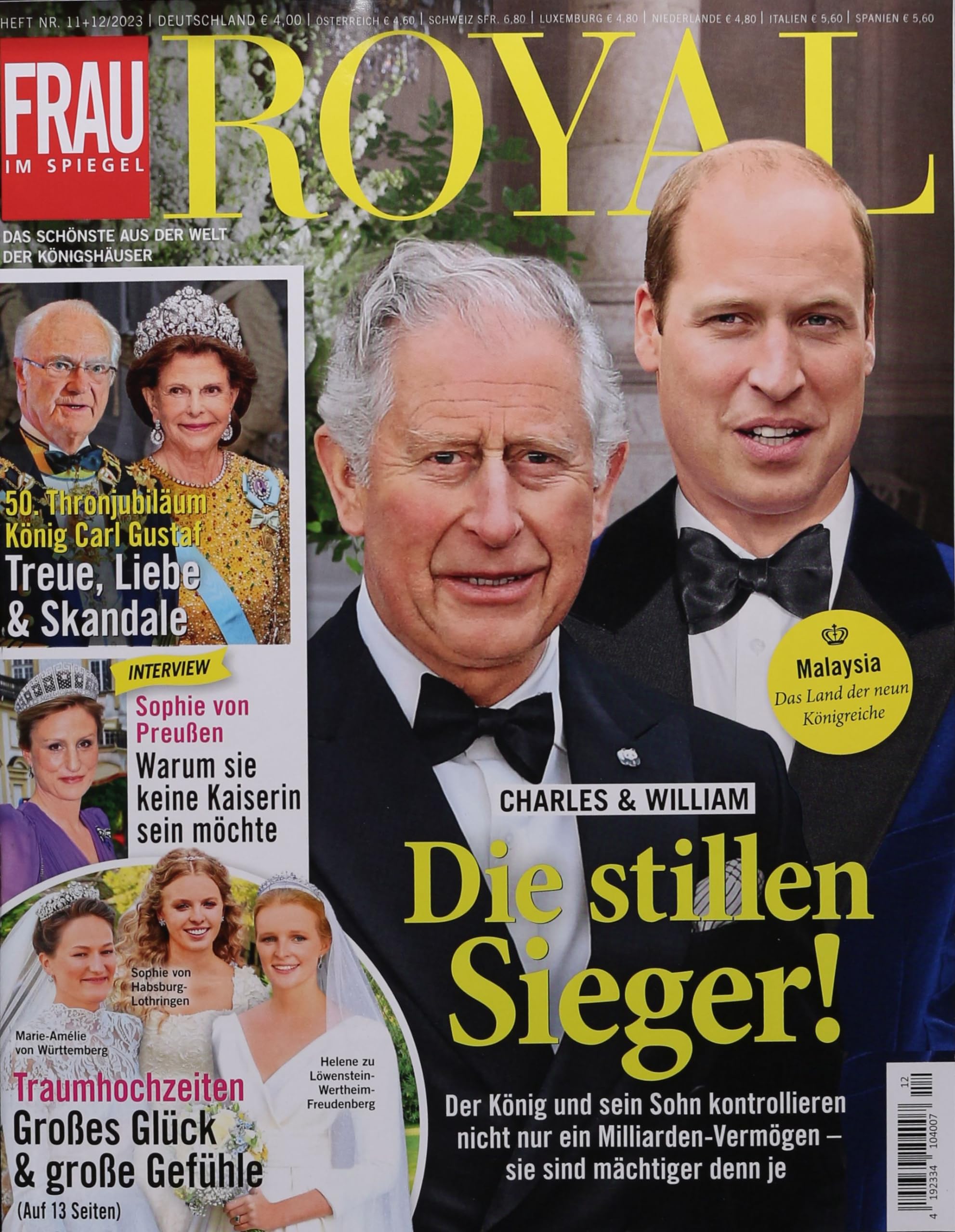 Frau im Spiegel Royal 12/2023 "Die stillen Sieger!" Contemporary literature