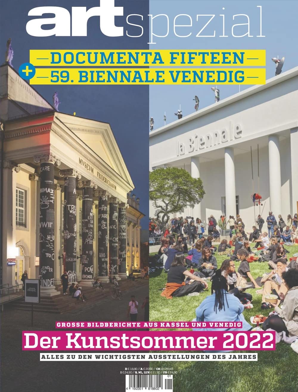 art Spezial 1/2022 "Documenta fifteen & 59. Biennale Venedig - Der Kunstsommer 2022!" Hobbies & Crafts