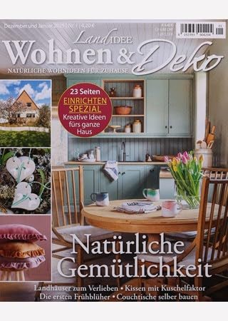 Landidee Wohnen & Deko Po 1/2025 "Natürliche Gemütlichkeit" Living & Furnishing