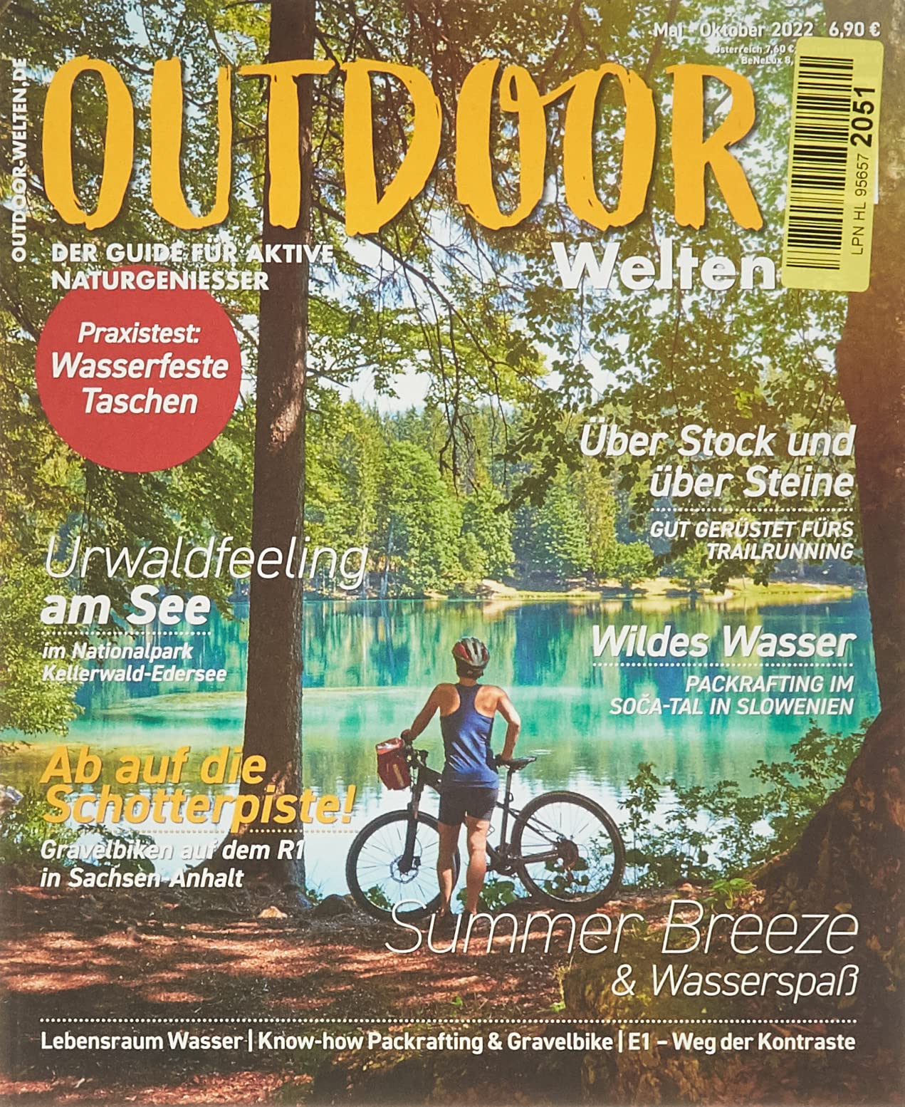 Outdoor Welten 1/2022 "Urwaldfeeling am See" Leisure & Fun