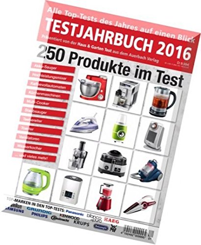 Haus & Garten Test – Testjahrbuch 2016 May 31, 2016 Books