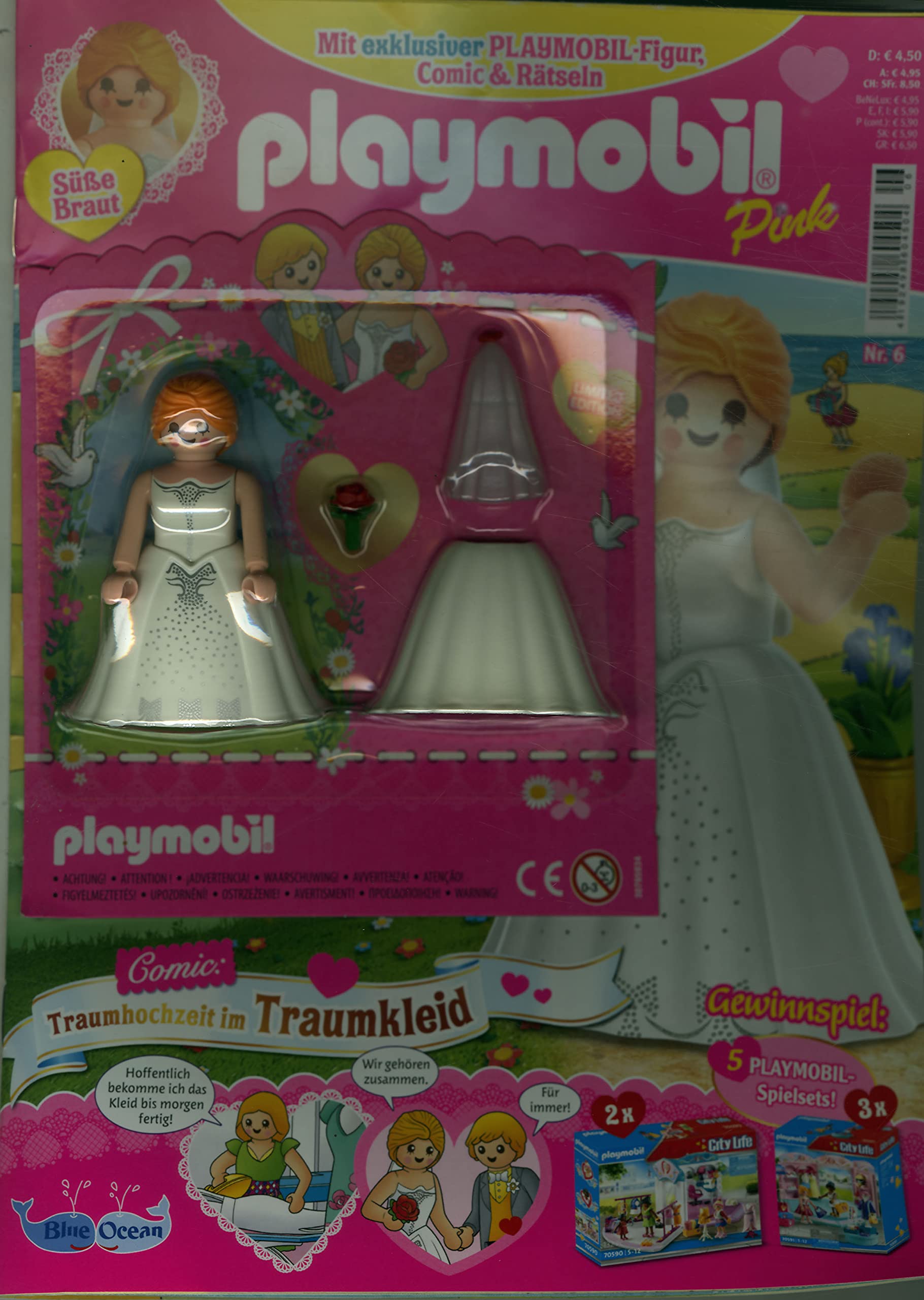 Playmobil Pink 6/2021 "Extra: Braut" Young adult books