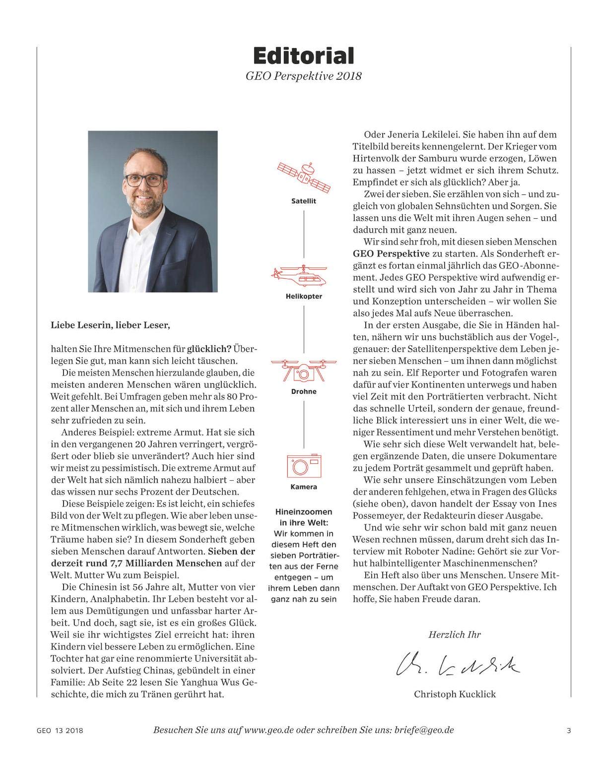 GEO Perspektive 1/2018 "Was im Leben zählt" Hobbies & Crafts