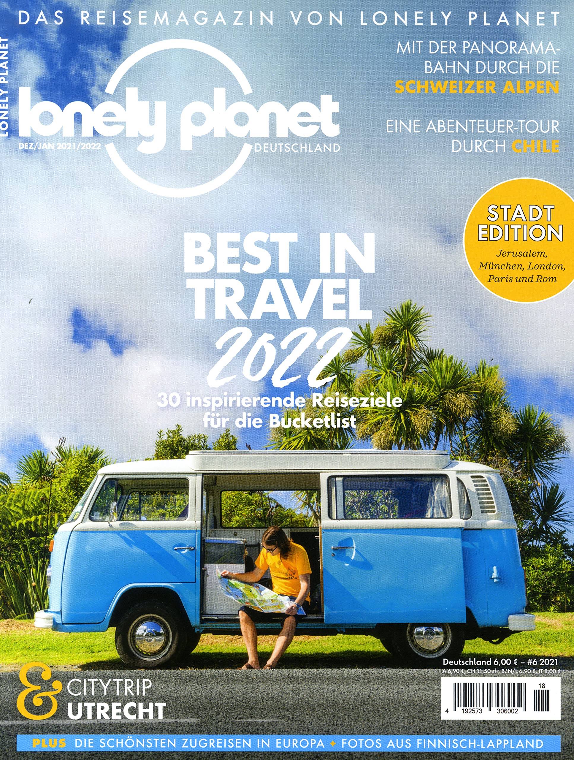 Lonely Planet Magazin 18/2021 "Best in travel 2022" Travel