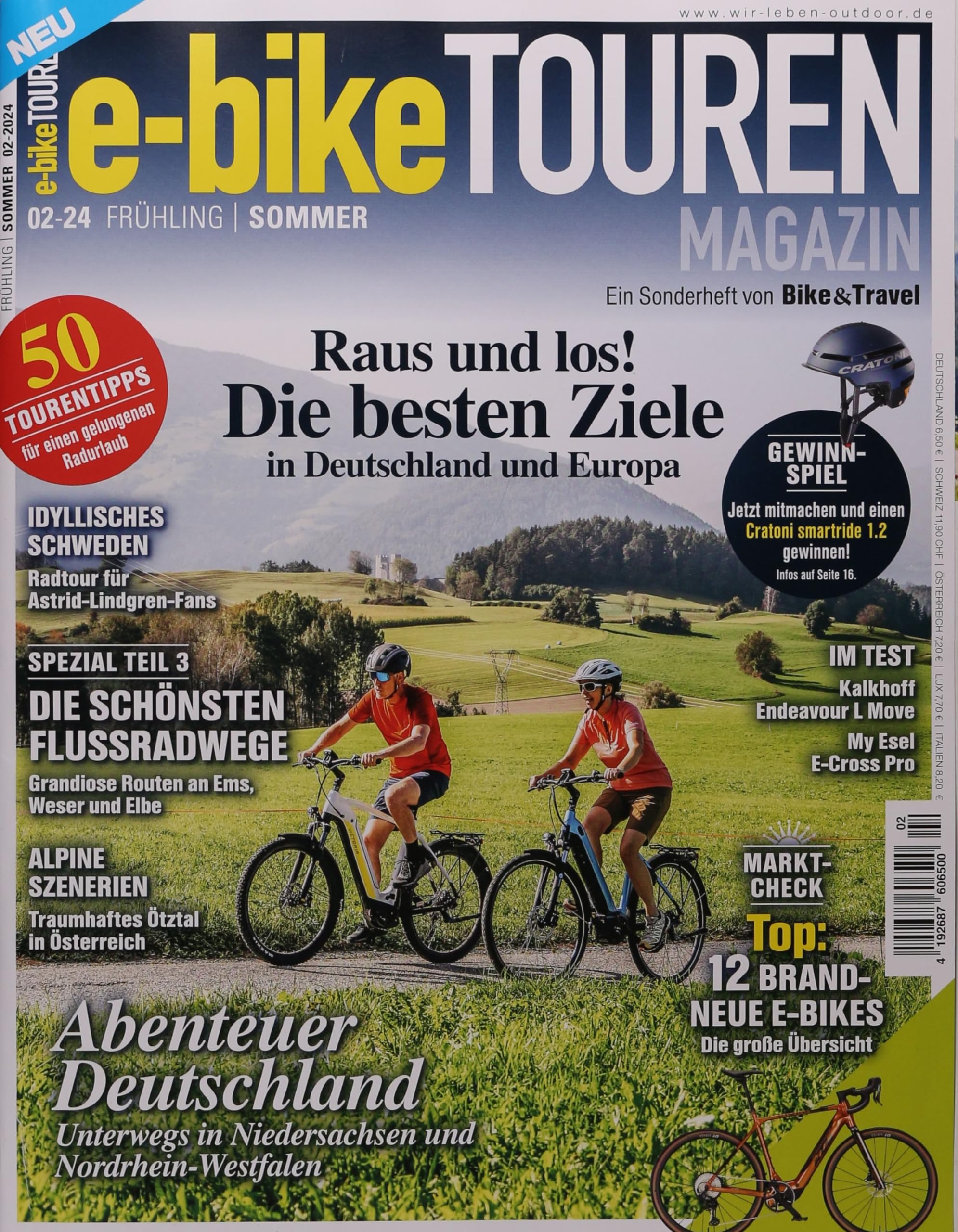 e-bike TOUREN Magazin 2/2024 Leisure & Fun