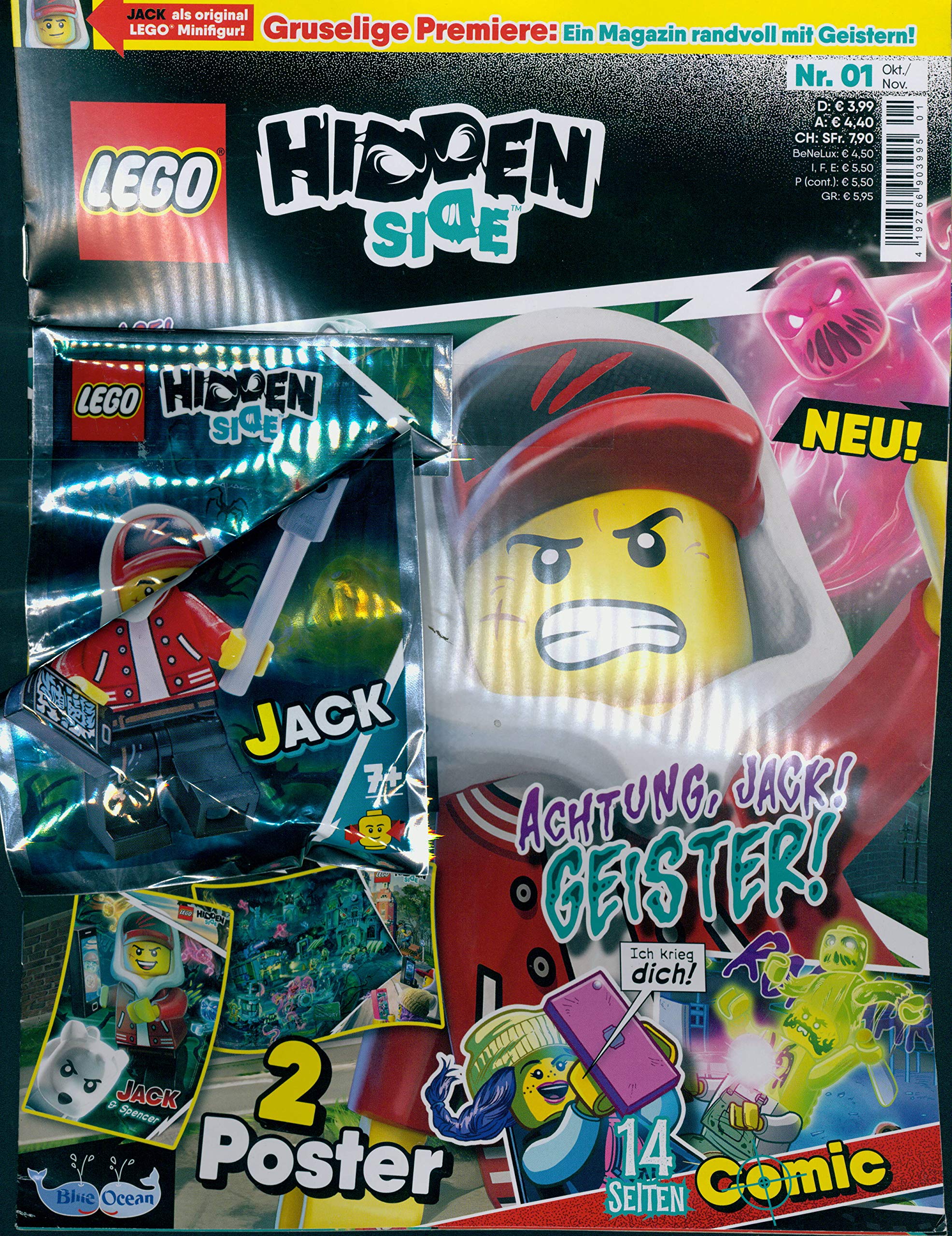 LEGO Hidden Side 2/2019 "Angriff aus der Geisterwelt!" Young adult books