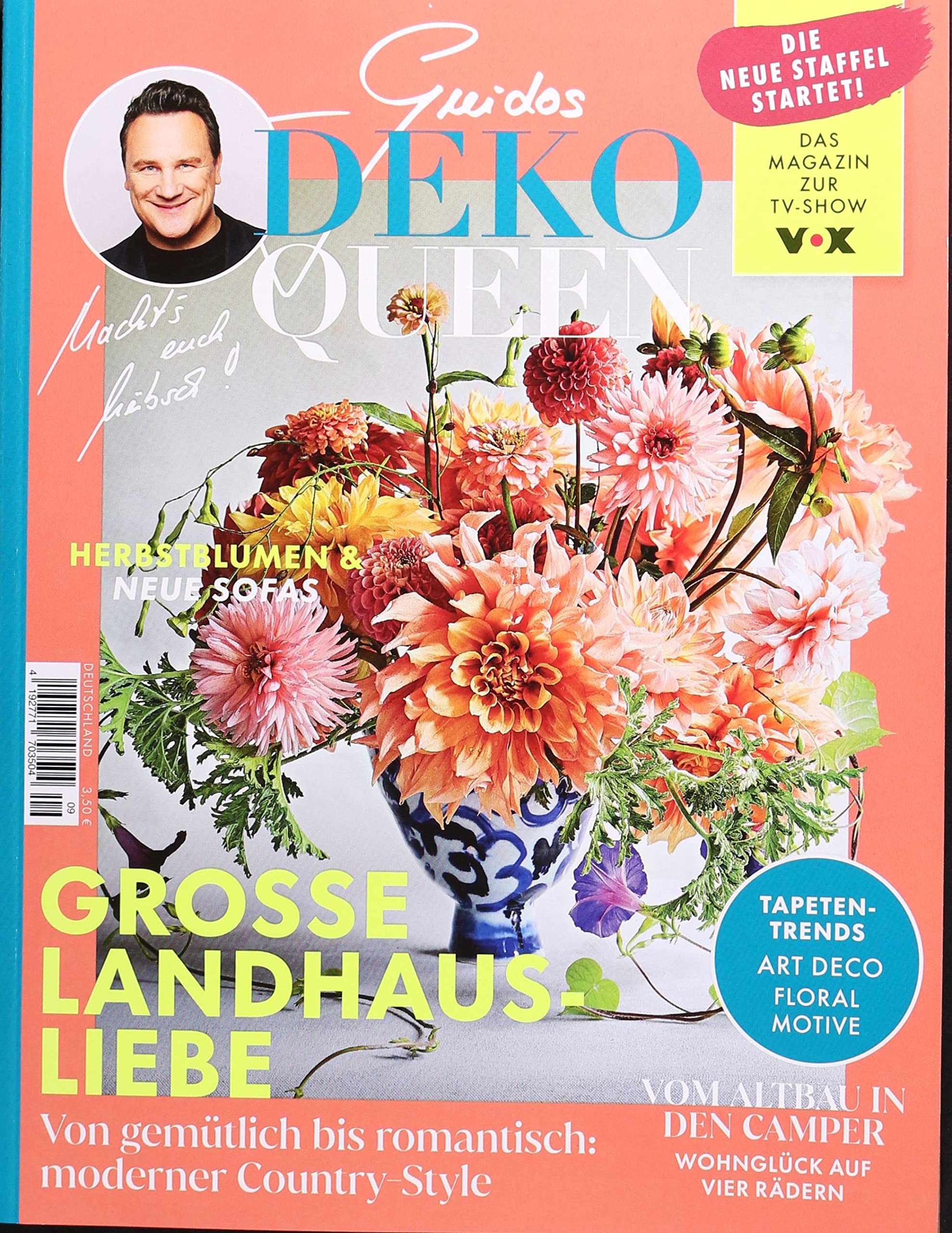Guidos Deko Queen 9/2022 "Große Landhaus-Liebe (zus. Bundle mit Schöner Wohnen Spezial im Handel)" Living & Furnishing