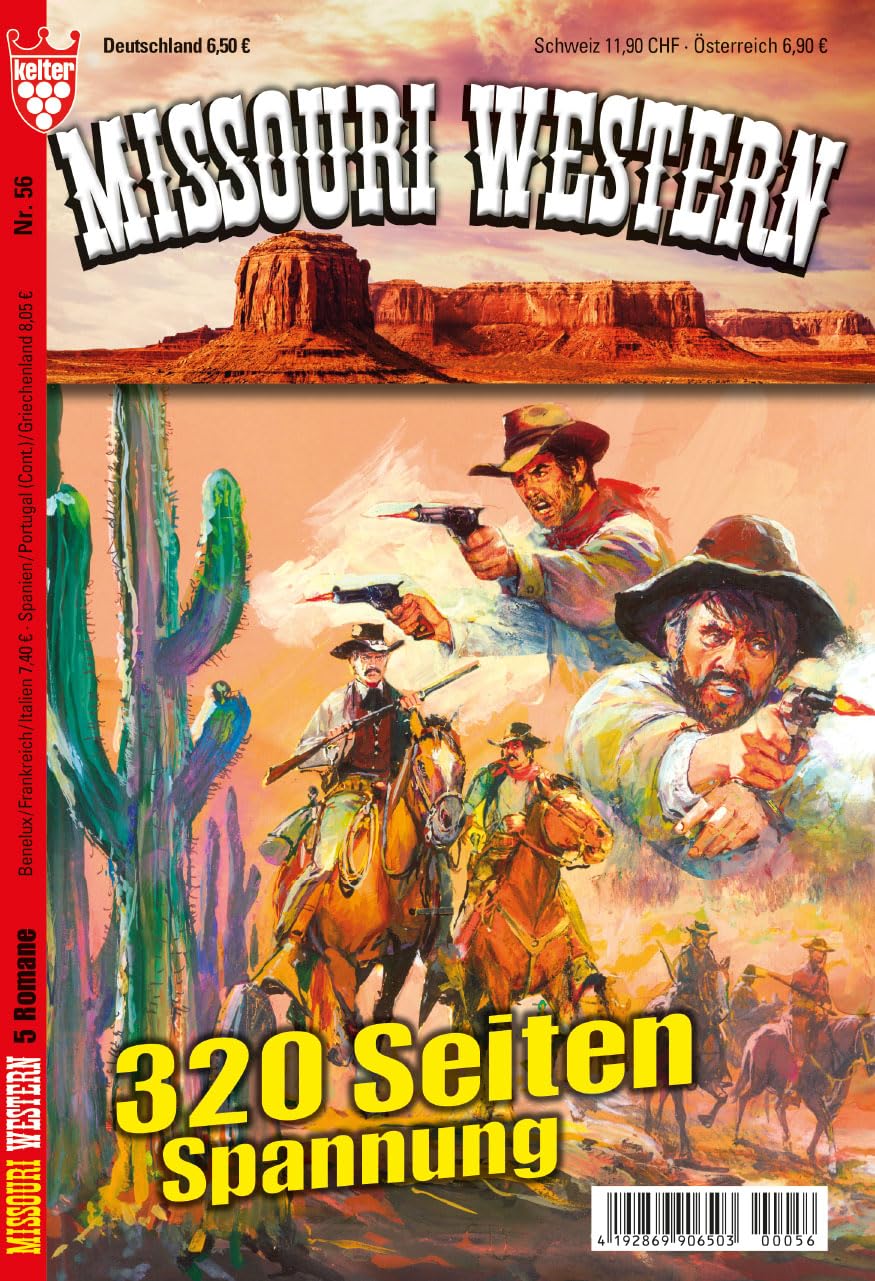 Missouri Western Nr. 56 VDZ28699 , 5 Romane auf 320 Seiten Books