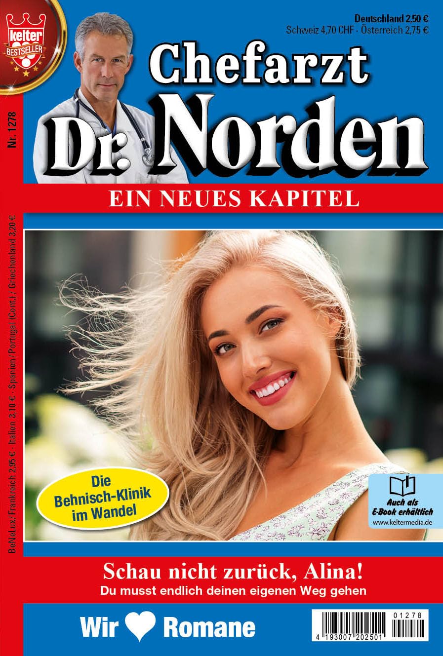 Chefarzt Dr. Norden Nr. 1278 VDZ30072 , 1 spannender Arztroman aus dem Kelter Verlag, 64 Seiten, alle 2 Wochen neu! Books