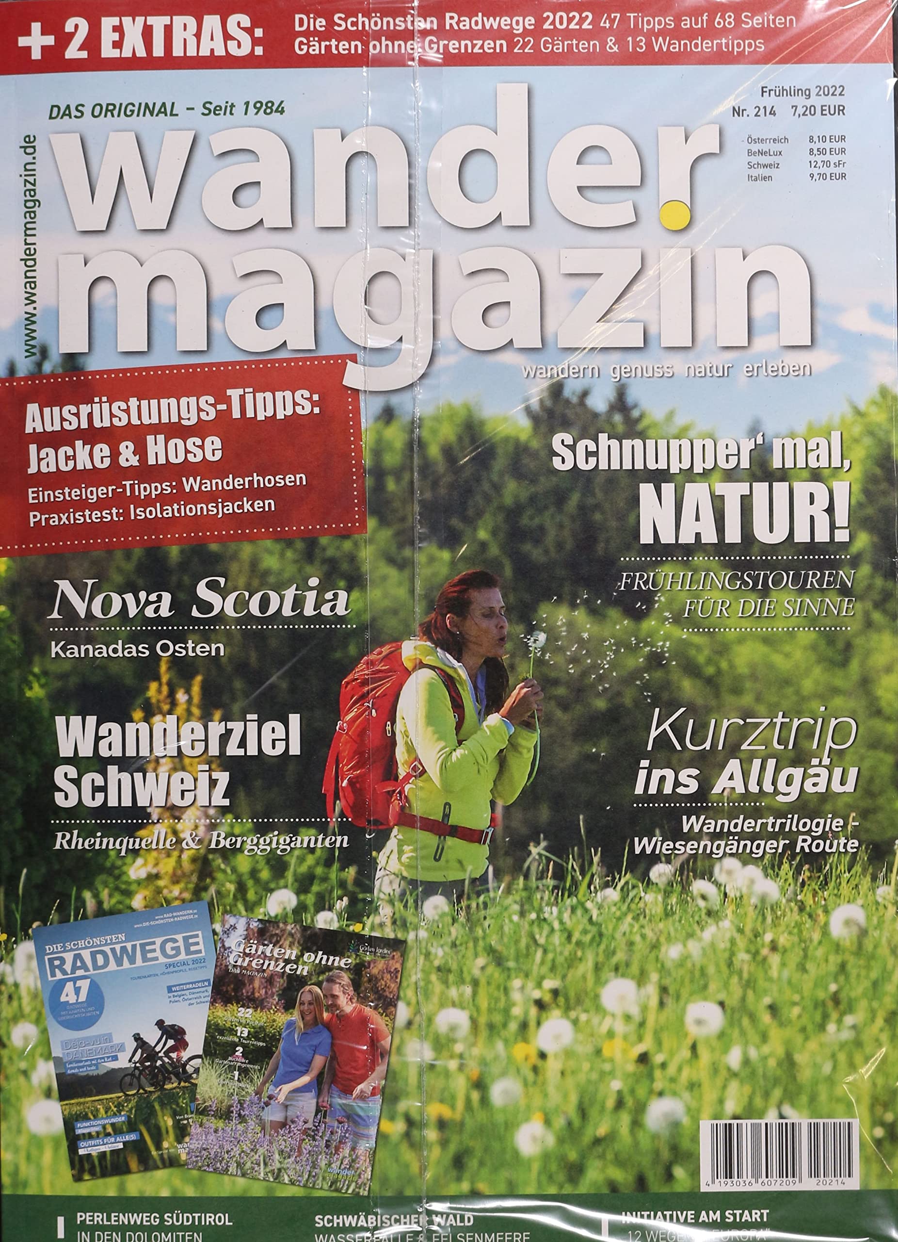 Wandermagazin 214/2022 "Schnupper mal, Natur!" Leisure & Fun