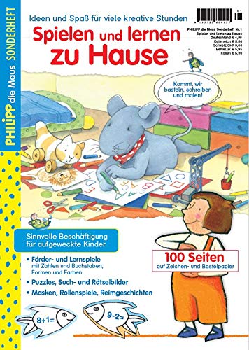 Philipp die Maus - Spielen & lernen 1/2020 "100 Seiten" Books