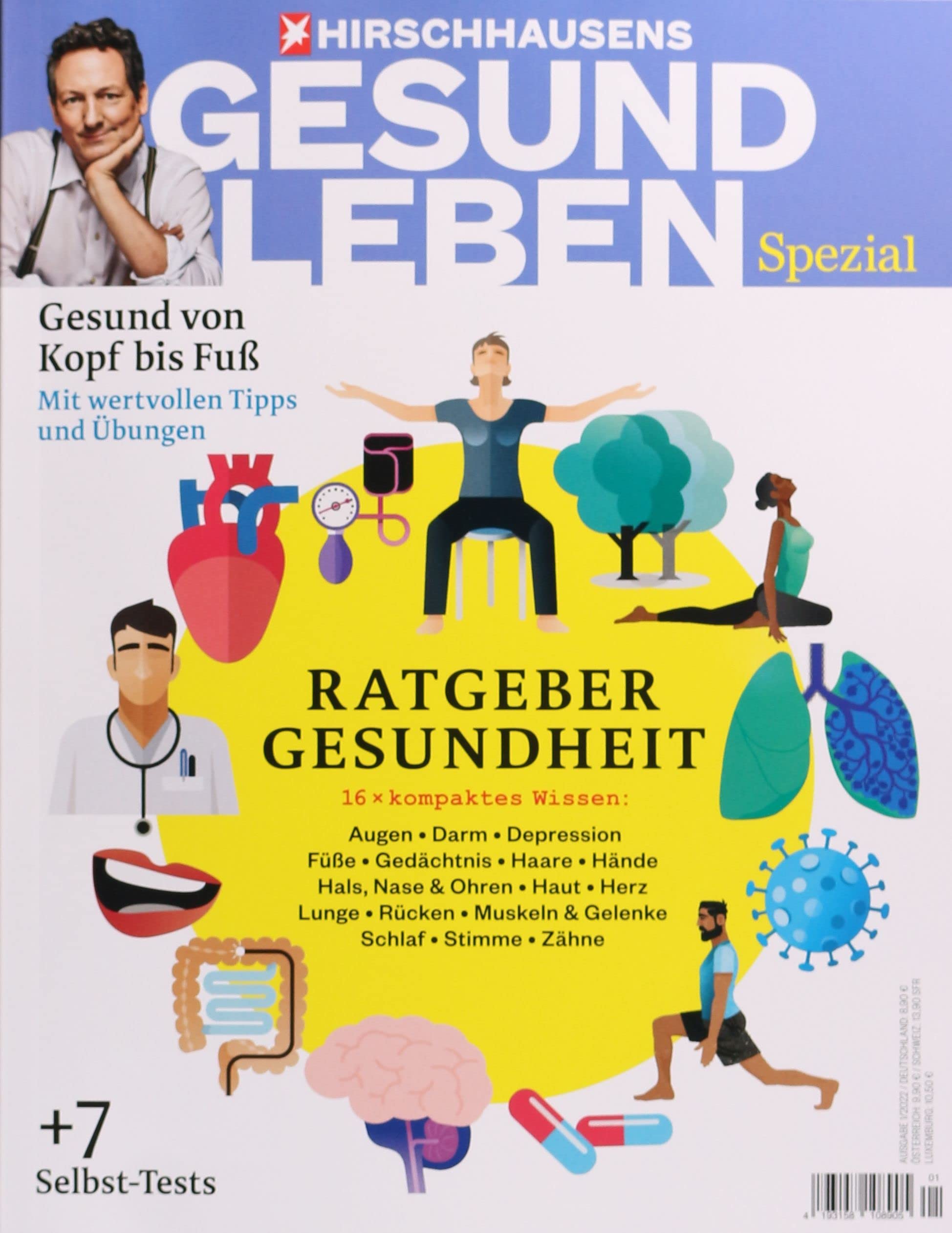 HIRSCHHAUSENS stern Gesun 1/2022 "Ratgeber Gesundheit" Lifestyle
