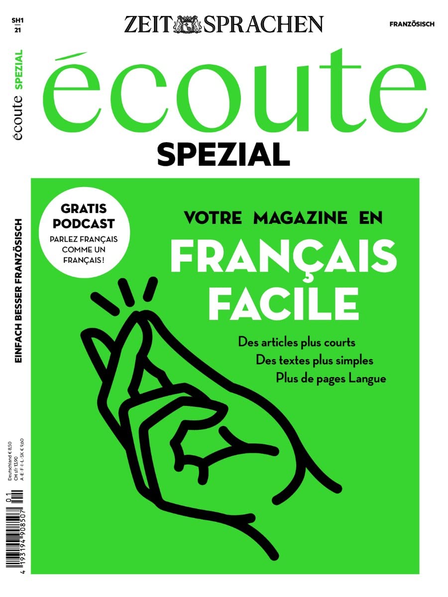 écoute SPEZIAL Sprachmagazin 1/2021 "Francais Facile" Books