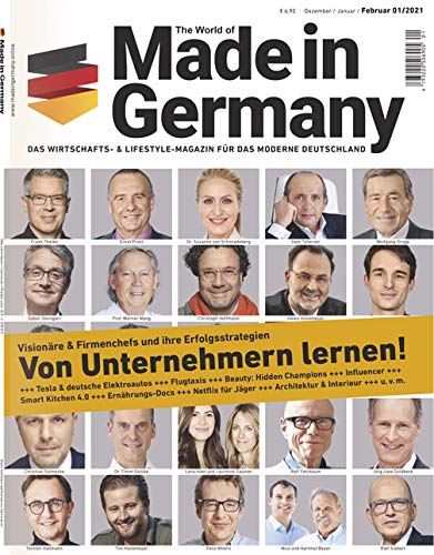 Made in Germany 01/2021 - Das Wirtschafts- & Lifestyle-Magazin für das moderne Deutschland Books