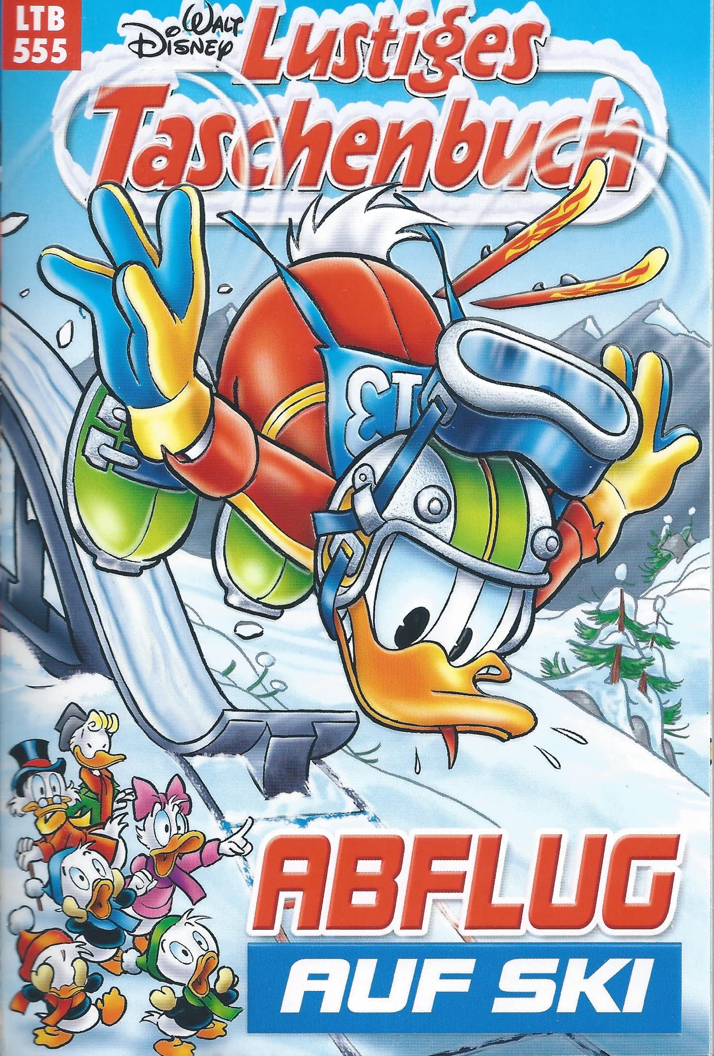 Lustiges Taschenbuch 555: Abflug auf Ski Manga