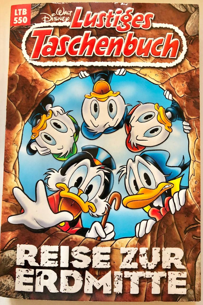 Lustiges Taschenbuch 550 Reise zur Erdmitte LTB 550 Manga
