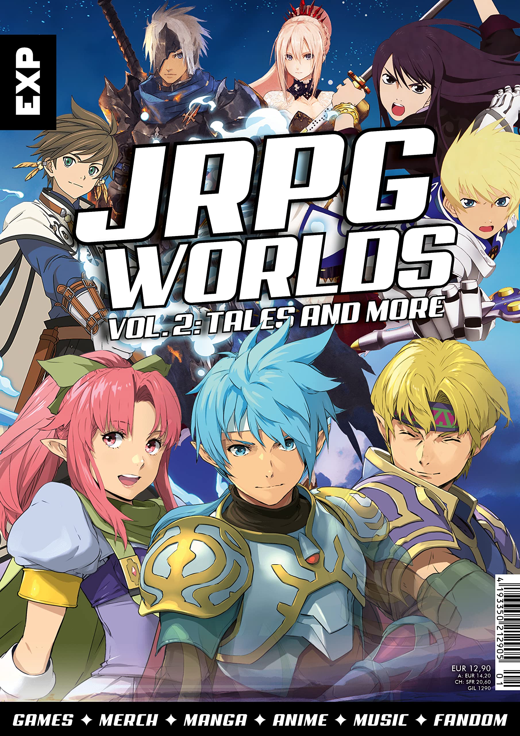 JRPG Worlds Vol. 2 (Tales of, Star Ocean und mehr) Books