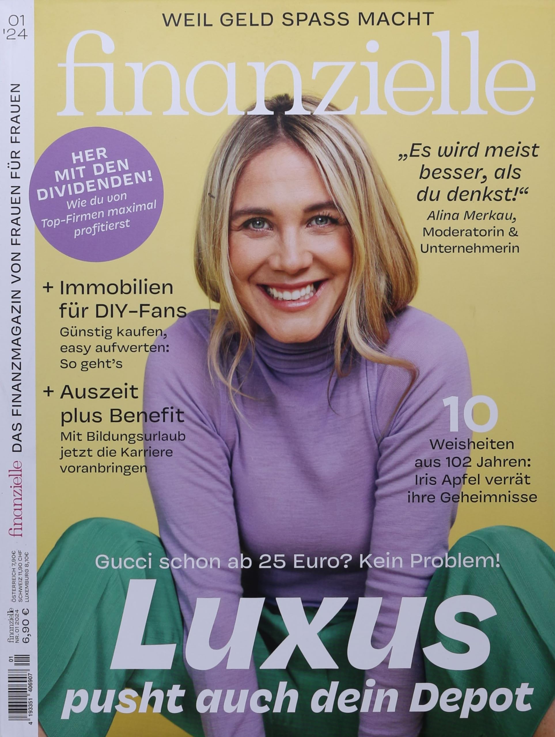 finanzielle 1/2024 "LUXUS pusht auch dein Depot" Contemporary literature