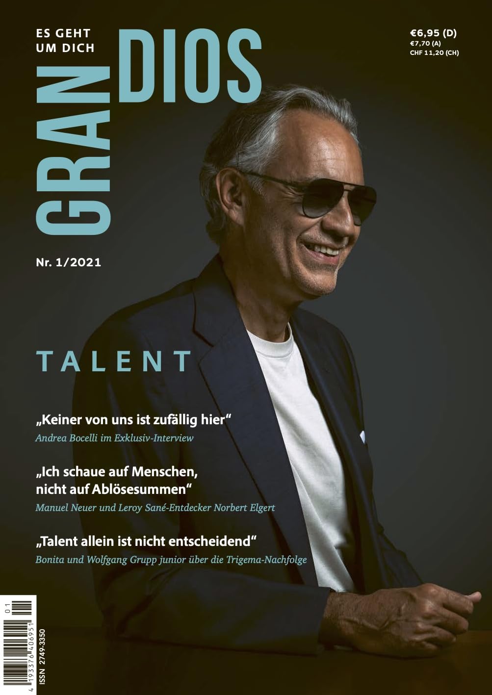 GRANDIOS Magazin Talent Ausgabe Nr. 01/2021 Religion & Esotericism