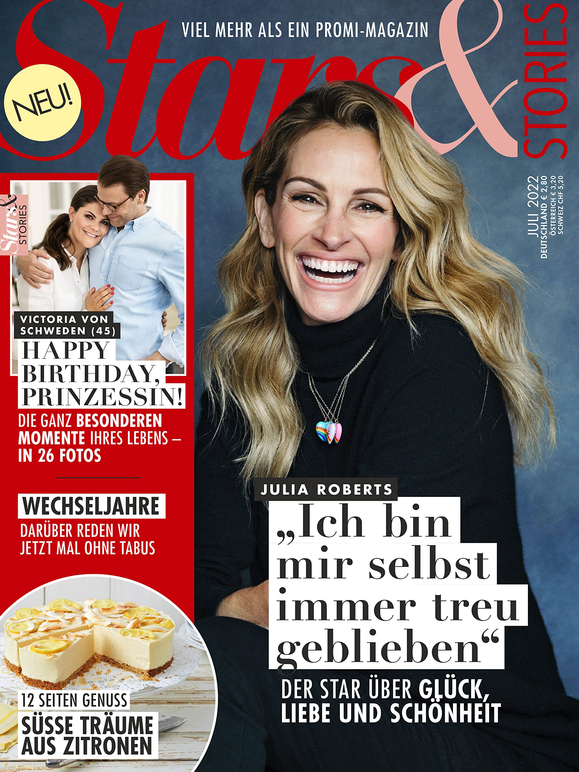 Stars & Stories 8/2022 "Julia Roberts - der Star über Glück, Liebe und Schönheit" book
