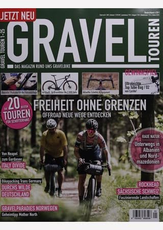 GRAVEL Touren Magazin 1/2025 "Freiheit ohne Grenzen - Offroad neue Wege entdecken" Leisure & Fun